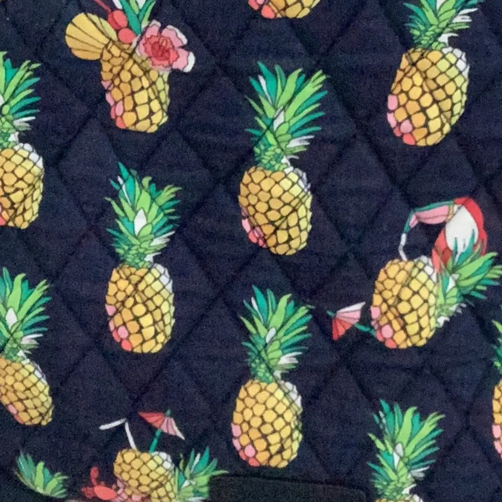 Vera Bradley Quilted Sling Backpack and RFID Wristlet Wallet in Toucan Party